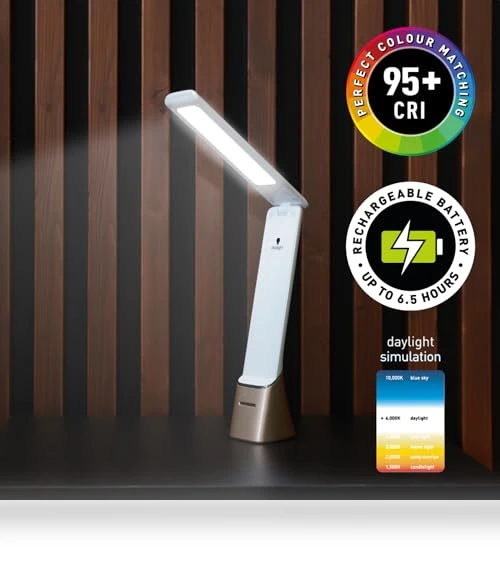 Smart Go Portable LED Lamp — Study & Desk Lighting, daylight