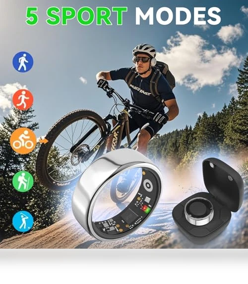 Smart Health & Fitness Ring — Smart Rings, Hivisuals