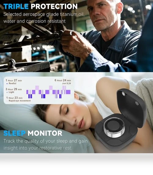 Smart Health & Fitness Ring — Smart Rings, Hivisuals