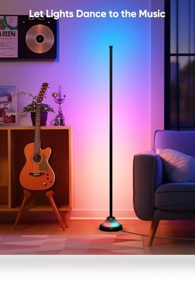 Smart RGB LED Floor Lamp with Music Sync — LED Strips, APPECK