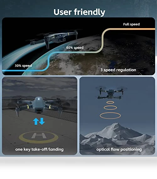 Super Endurance Foldable Drone with Camera — Drones, CHUBORY