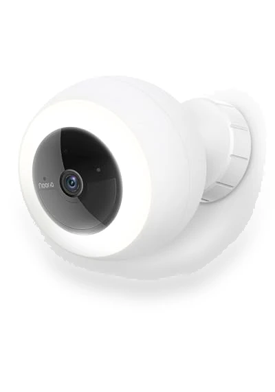 Wireless Outdoor Security Camera with Spotlight — Security Cameras, Noorio