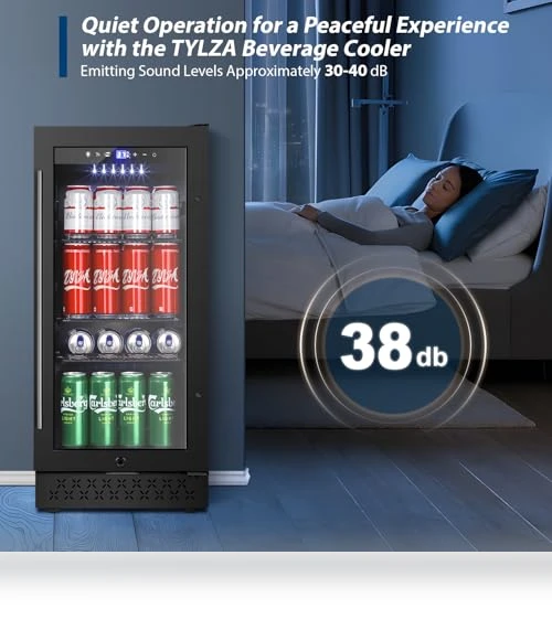 15 Inch Beverage Refrigerator — Drink Coolers, Tylza