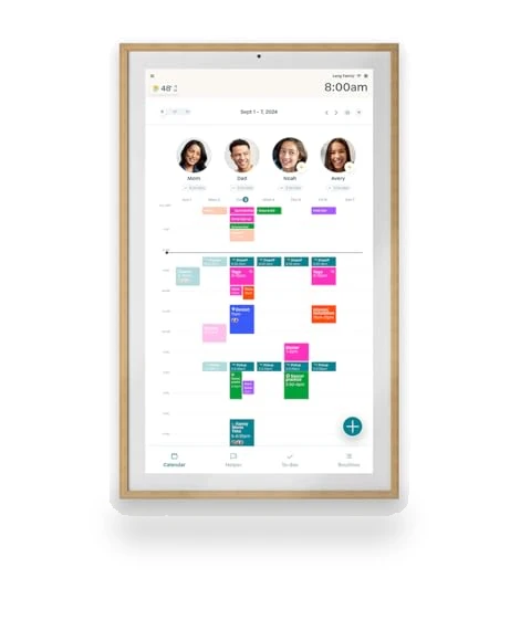 27" Digital Calendar for Families — Calendars, HEARTH DISPLAY
