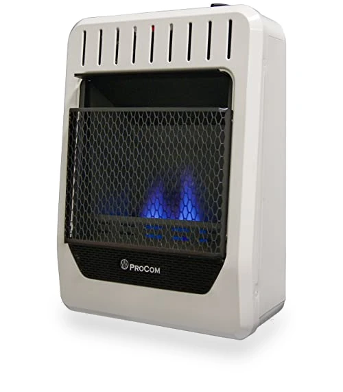Blue Flame Space Heater with Thermostat Control — Portable Kerosene Heaters, ProCom