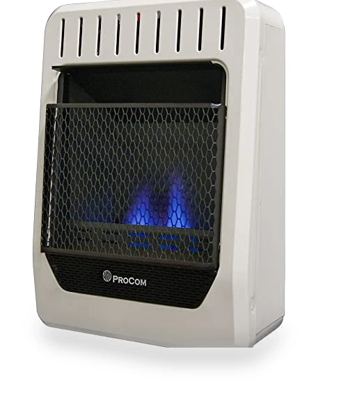 Blue Flame Space Heater with Thermostat Control — Portable Kerosene Heaters, ProCom