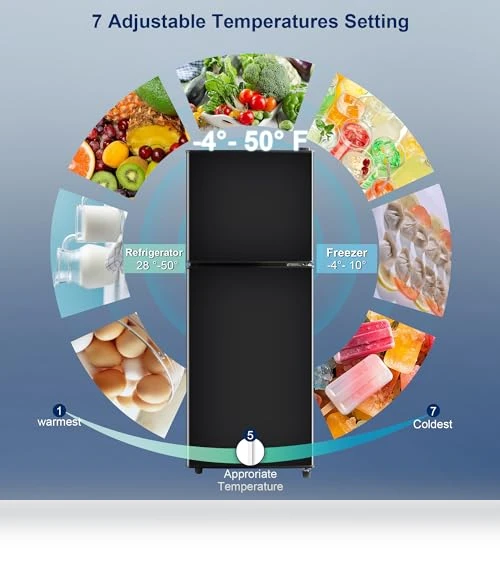 Compact Refrigerator with Freezer — Mini Fridges, rosmena