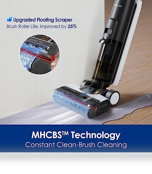Cordless Wet Dry Vacuum Floor Cleaner Washer Mop All-in-One — Smart Cleaning Robots, Tineco