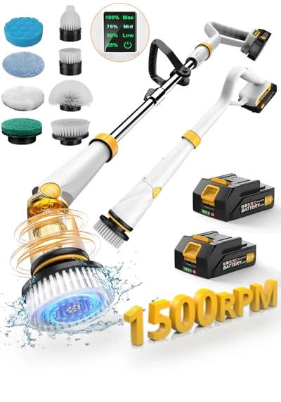 Electric Spin Scrubber — Brushes, qimedo
