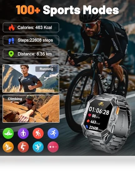 Military Smart Watch — Smartwatches, LIGE