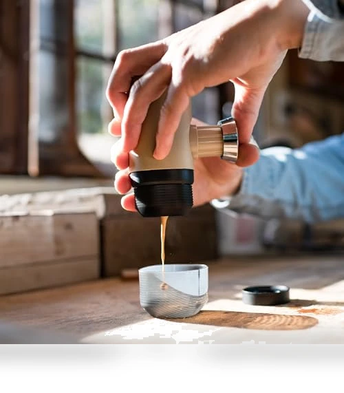 Portable Espresso Maker — Hand Coffee Grinders, WACACO