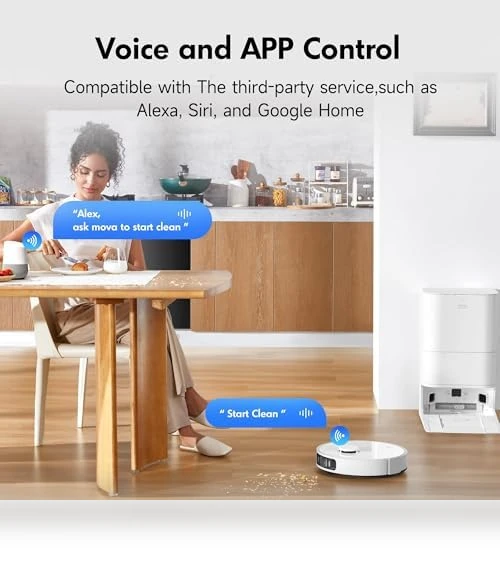 Robot Vacuum and Mop Combo — Smart Cleaning Robots, MOVA