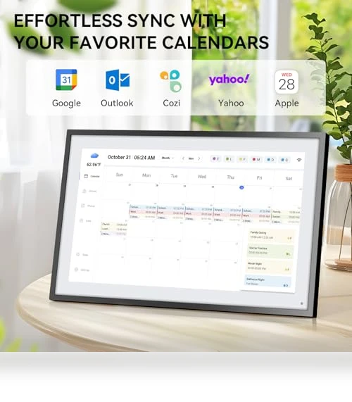 Smart Digital Calendar Planner & Chore Chart — Calendars, LOOFII