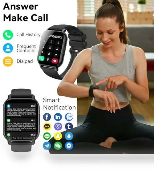 Smart Watch with Bluetooth Call/Message Reminder — Smartwatches, WeurGhy
