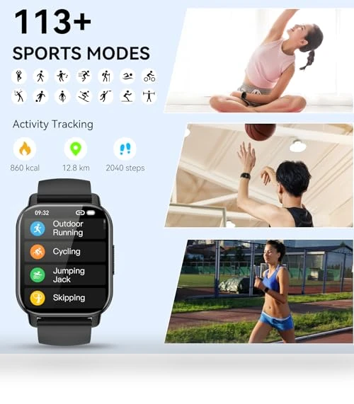 Smart Watch with Bluetooth Call/Message Reminder — Smartwatches, WeurGhy