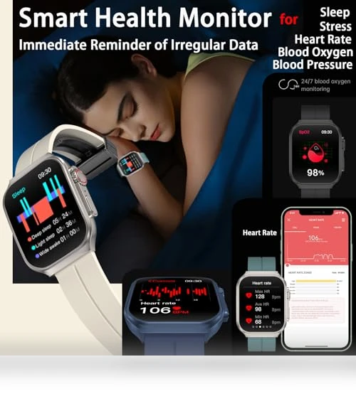 Smart Watch with Bluetooth Call — Smartwatches, MYLAMZAL