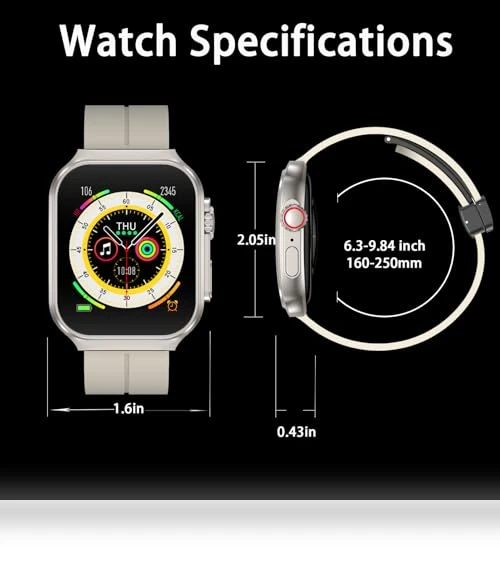 Smart Watch with Bluetooth Call — Smartwatches, MYLAMZAL