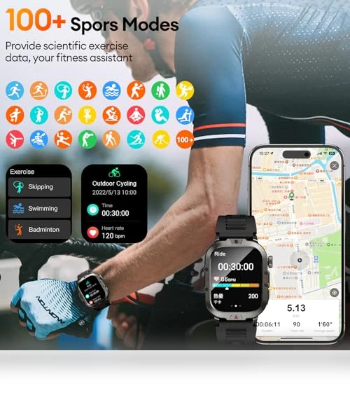 Smart Watch with HD Display — Smartwatches, XINGLINSHOE