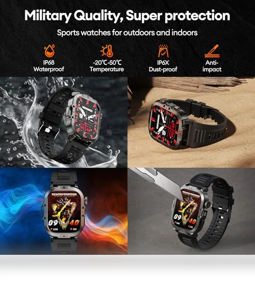 Smart Watch with HD Display — Smartwatches, XINGLINSHOE
