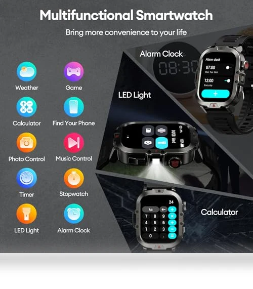 Smart Watch with HD Display — Smartwatches, XINGLINSHOE