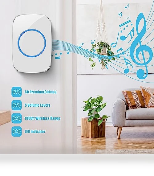 Waterproof Wireless Doorbell Kit — Kits, Fabbay