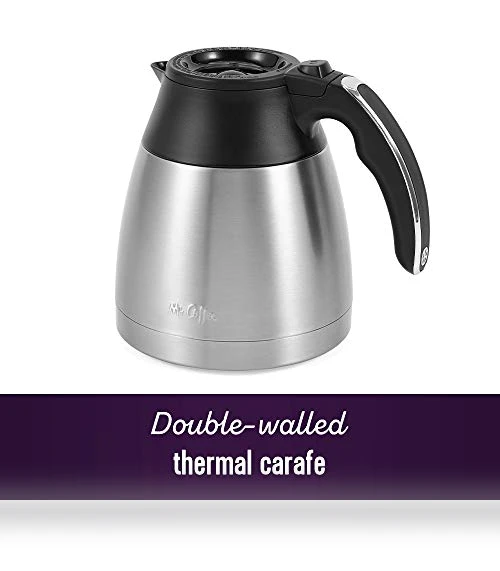 10-Cup Programmable Coffee Maker with Thermal Carafe — Electric Coffee Brewers, Mr. Coffee