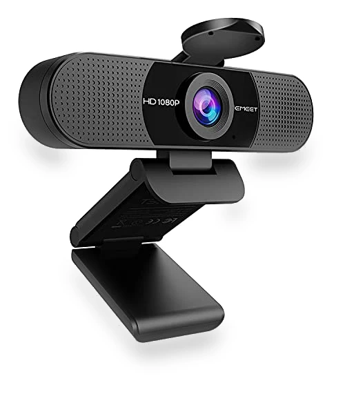 1080P Webcam with Microphone — Video Cameras, eMeet