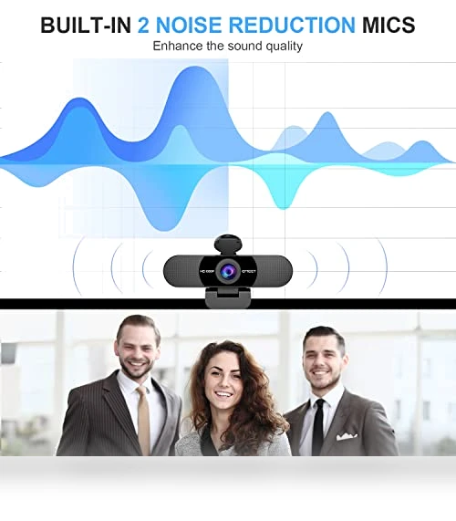 1080P Webcam with Microphone — Video Cameras, eMeet