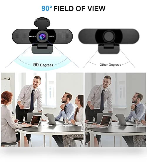1080P Webcam with Microphone — Video Cameras, eMeet