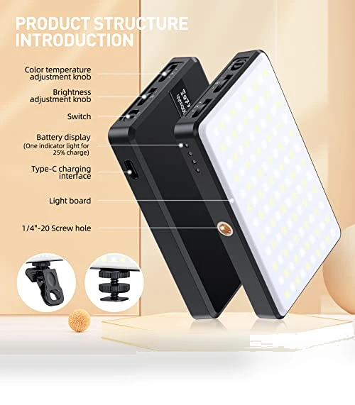 120 LED Phone Light — Selfie Lights, meixitoy