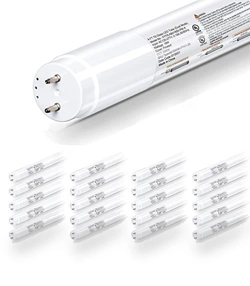 20 Pack 4FT LED T8 Hybrid Light Tube — Ballasts, Hykolity