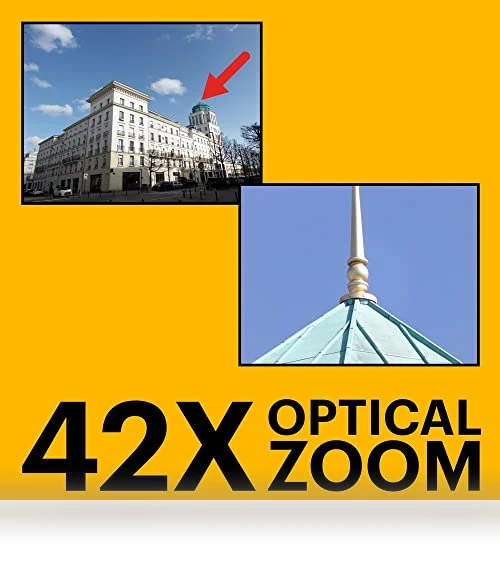 20MP Digital Camera with 42X Optical Zoom — Compact Digital Cameras, KODAK
