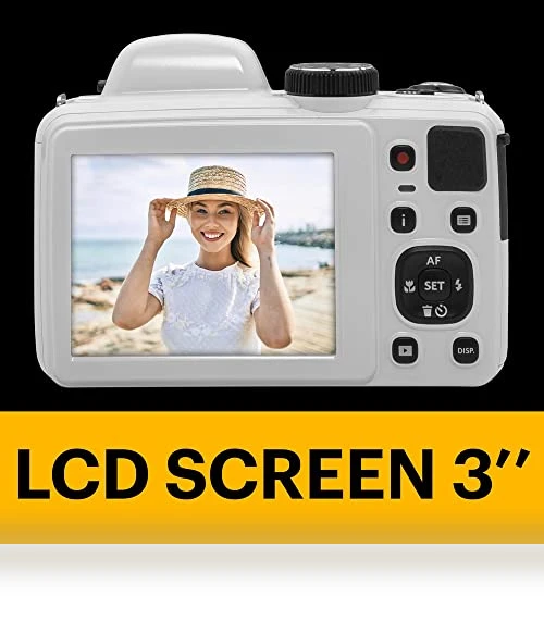20MP Digital Camera with 42X Optical Zoom — Compact Digital Cameras, KODAK