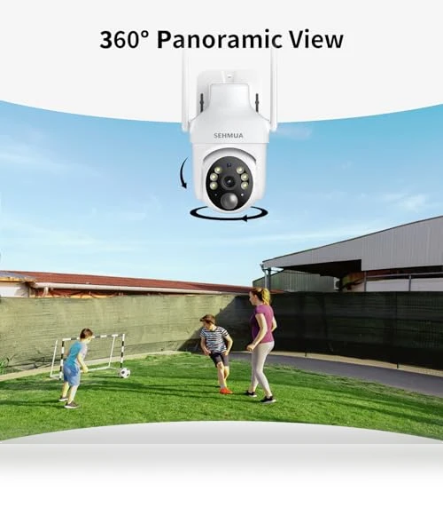 2K Solar Security Cameras Wireless Outdoor — Security Cameras, SEHMUA