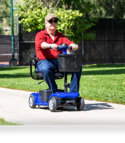 4 Wheels Electric Mobility Scooter — Electric Self-Balancing Scooters, DOUBLE GLOBAL INC