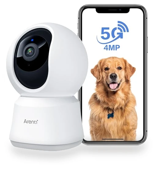5G Security Camera Indoor — Baby Monitors, ARENTI