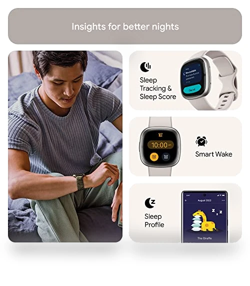 Advanced Health and Fitness Smartwatch — Smartwatches, Fitbit
