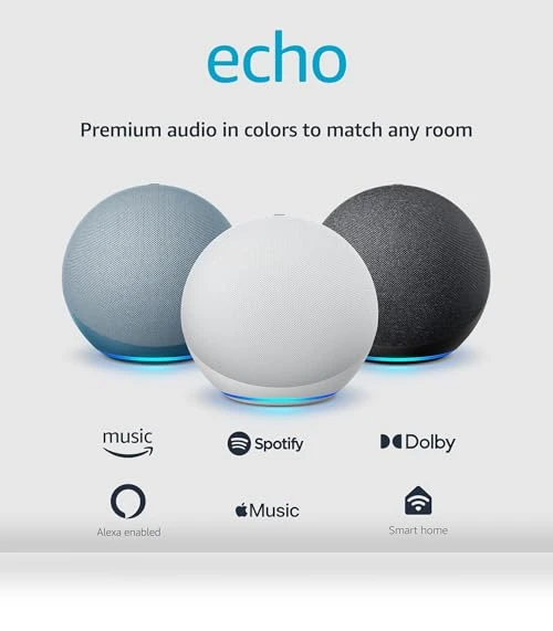 Alexa speaker with premium sound — Portable Audio, Amazon