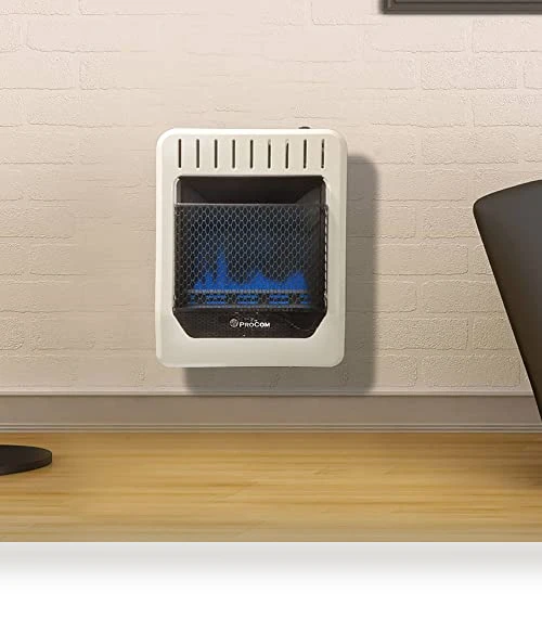 Blue Flame Space Heater with Thermostat Control — Portable Kerosene Heaters, ProCom