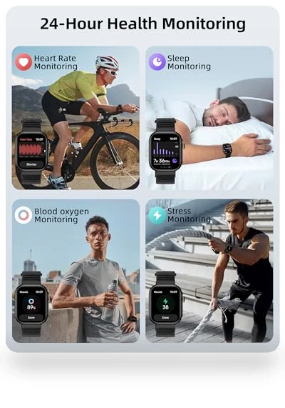 Built-in GPS Smart Watch with Bluetooth Calling — Smartwatches, Parsonver
