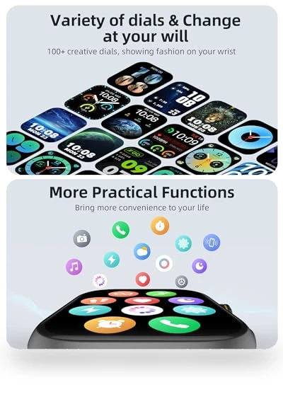 Built-in GPS Smart Watch with Bluetooth Calling — Smartwatches, Parsonver