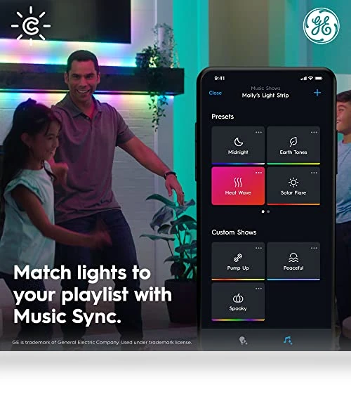 Dynamic Effects Smart LED Light Strip with Music Sync — LED Strips, Cync