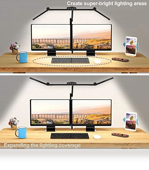 LED Desk Lamp with Clamp — Study & Desk Lighting, Micomlan