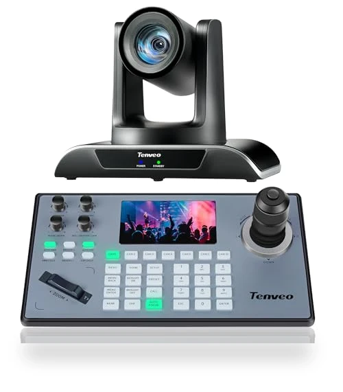 PTZ Camera and Controller Bundle — Video Production Studio, Tenveo