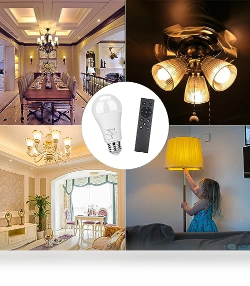 Remote Control LED Light Bulbs — LED, Aukora