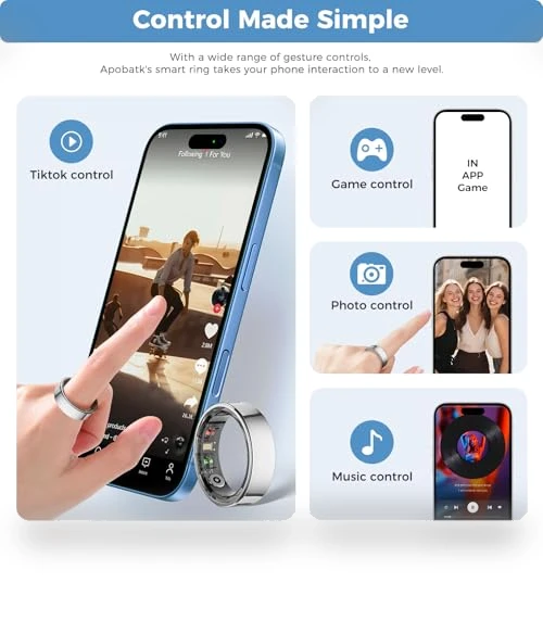 Smart Fitness Tracker Ring — Smart Rings, APOBATK