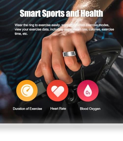 Smart Health Monitor Ring — Smart Rings, Qjijolz