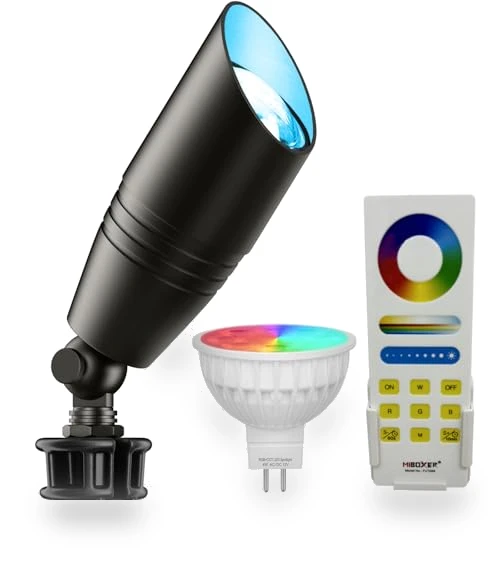 Smart RGB Color Changing Landscape Lighting — Garden Illumination, rosykite