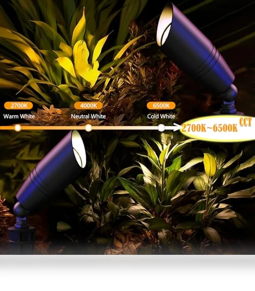 Smart RGB Color Changing Landscape Lighting — Garden Illumination, rosykite