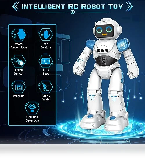 Smart Talking Voice Remote Control Robot — Interactive Figures & Robots, VATOS
